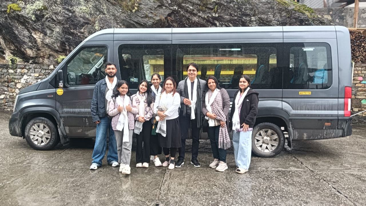 Urbania hire in Guwahati and Meghalaya - 13-seater luxury van